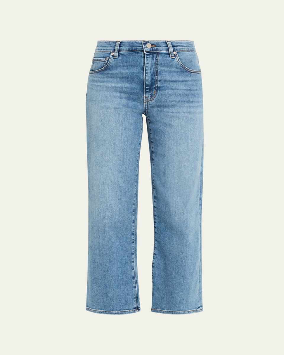 The Mellow Wide Ankle Jeans